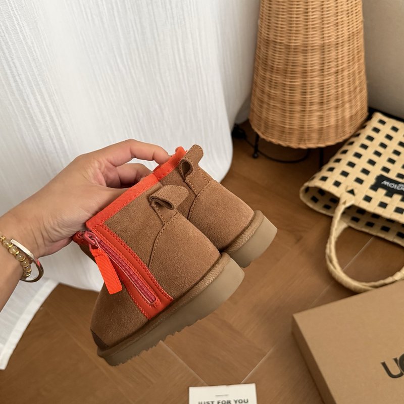 하이버전 UGG 포인트 컬러 아동 스노우부츠 001-284640