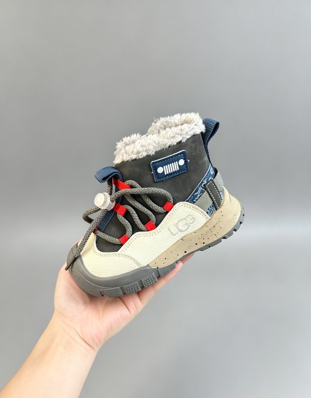 어린이 UGG 스노우부츠 두꺼운 퍼 보온 면화 001-284653