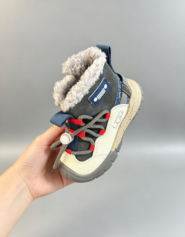 어린이 UGG 스노우부츠 두꺼운 퍼 보온 면화 001-284653