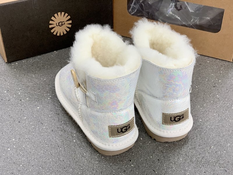 UGG 아동 방수 레이저 버튼 스노우 부츠 001-284661