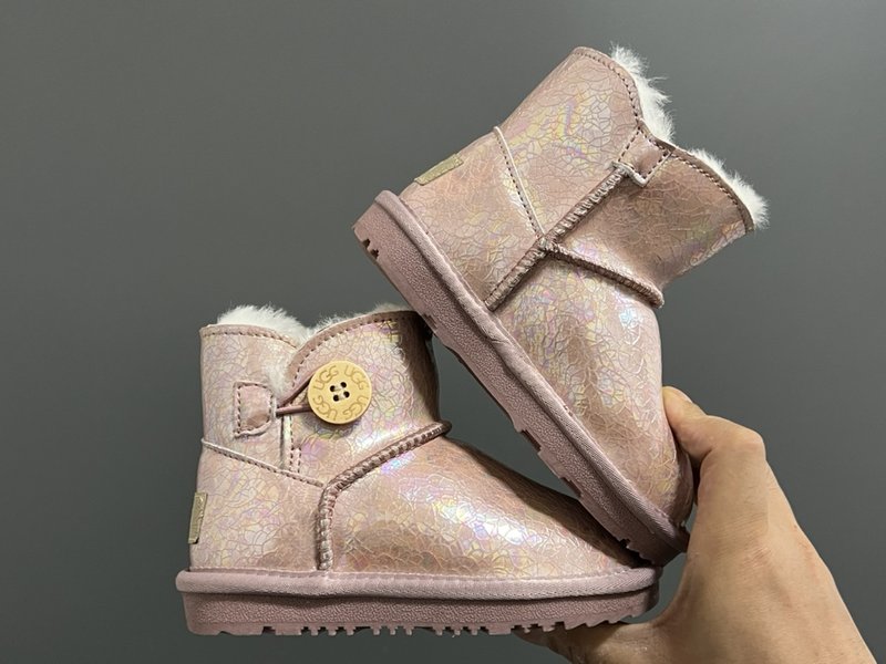 UGG 신형 방수 레이저 버튼 아동 스노우부츠 001-284671