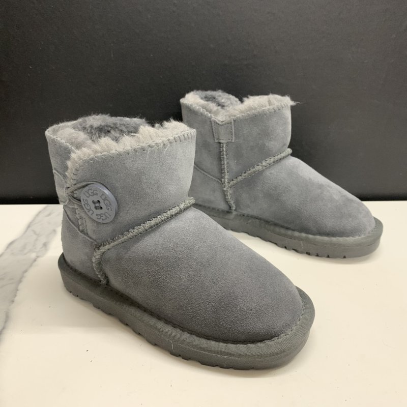 UGG 우드버튼 아동 스노우부츠 001-284685