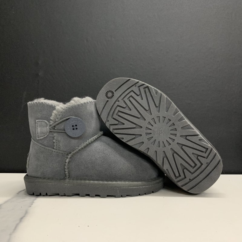 UGG 우드버튼 아동 스노우부츠 001-284685