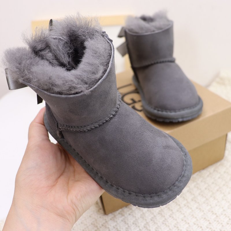 UGG 퍼 안감 리본 베이비 눈부츠 001-284691