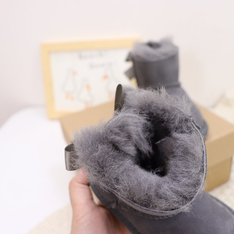 UGG 퍼 안감 리본 베이비 눈부츠 001-284691