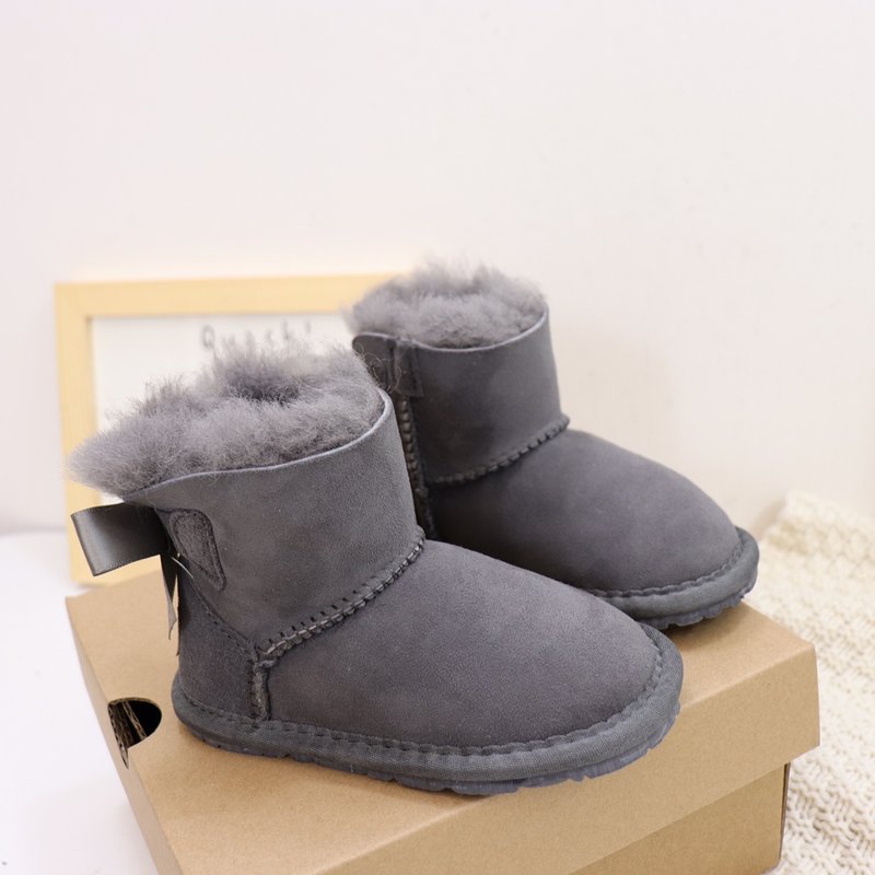 UGG 퍼 안감 리본 베이비 눈부츠 001-284691