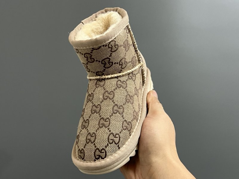 UGG 구찌 LV 콜라보 미들 아동 스노우부츠 001-284697
