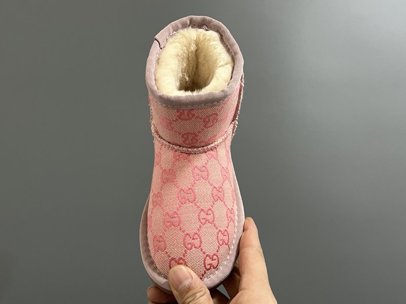 UGG 구찌 LV 콜라보 아동 스노우부츠 001-284698