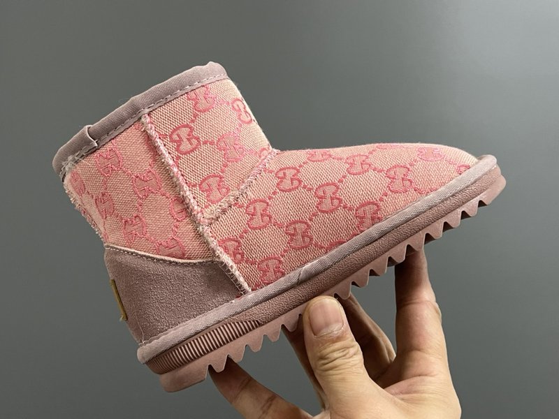 UGG 구찌 LV 콜라보 아동 스노우부츠 001-284698