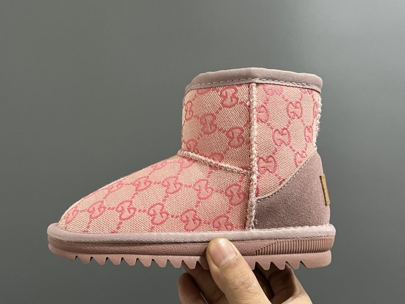 UGG 구찌 LV 콜라보 아동 스노우부츠 001-284698