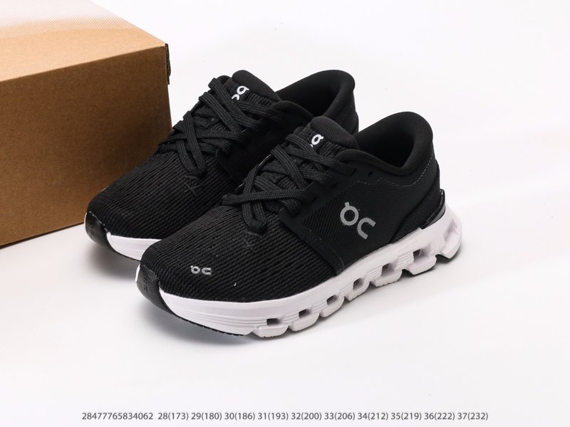 온 러닝 Cloud X 4 로우탑 경량 아동화 001-284969