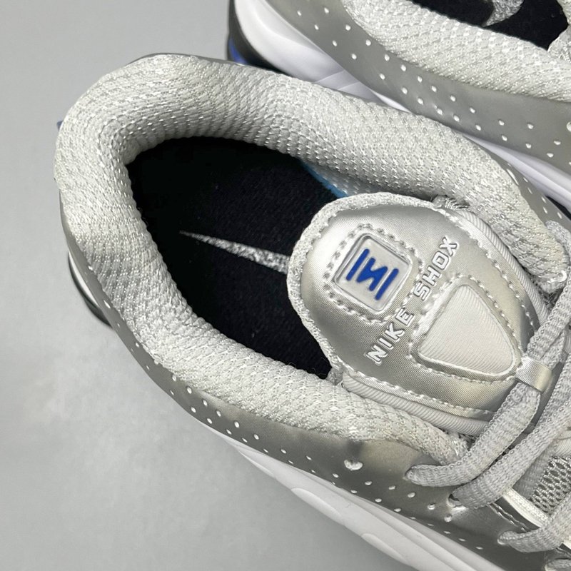 YH버전 Nike Shox R4 실버블루 남성화 001-285249