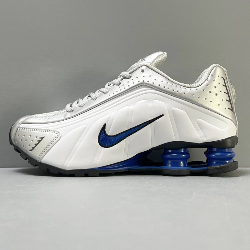 YH버전 Nike Shox R4 실버블루 남성화 001-285249