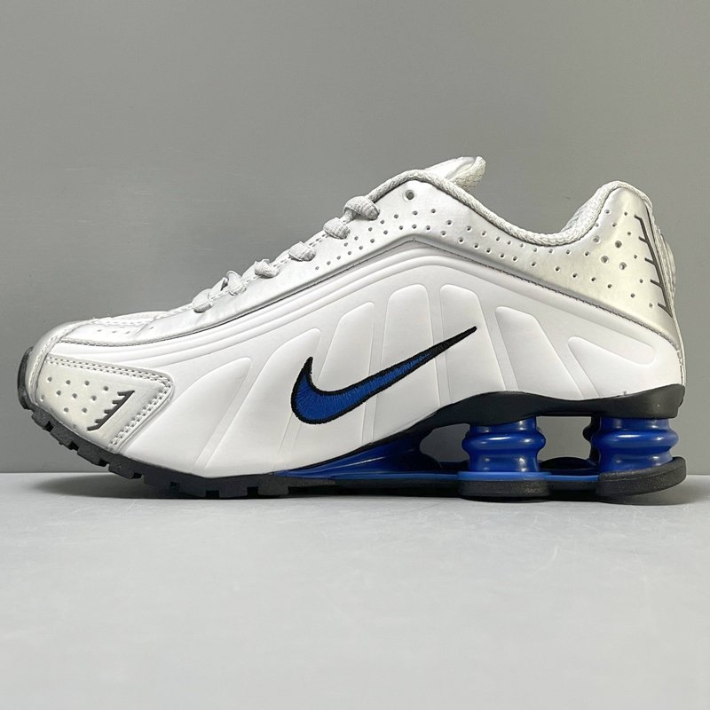 YH버전 Nike Shox R4 실버블루 남성화 001-285249
