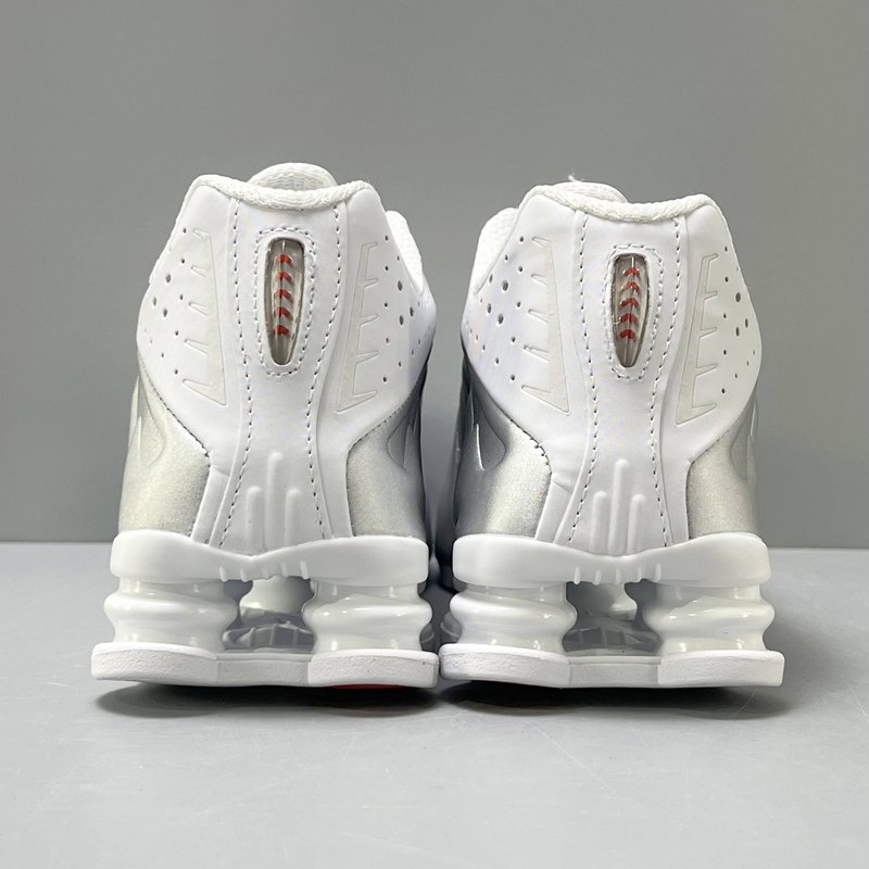 YH 버전 나이키 Shox R4 화이트 캐주얼 러닝화 001-285253