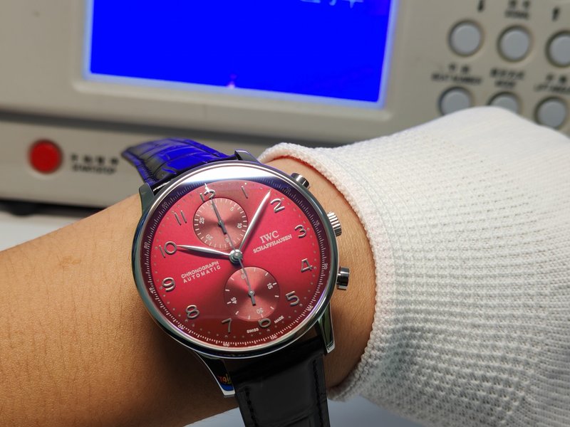 IWC 포르투갈 크로노그래프 시계 001-285384