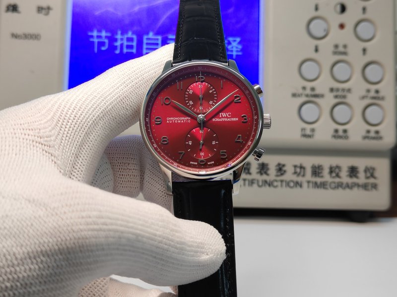 IWC 포르투갈 크로노그래프 시계 001-285384