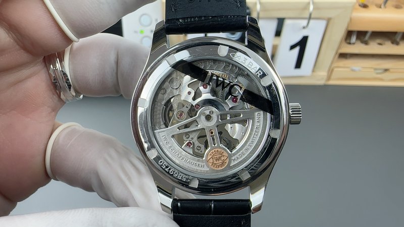 IWC 새로운 포르투갈 40mm 손목시계 001-285385