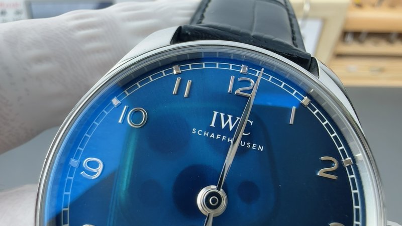 IWC 새로운 포르투갈 40mm 손목시계 001-285385