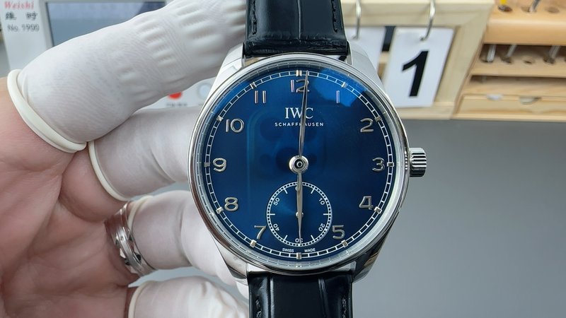 IWC 새로운 포르투갈 40mm 손목시계 001-285385
