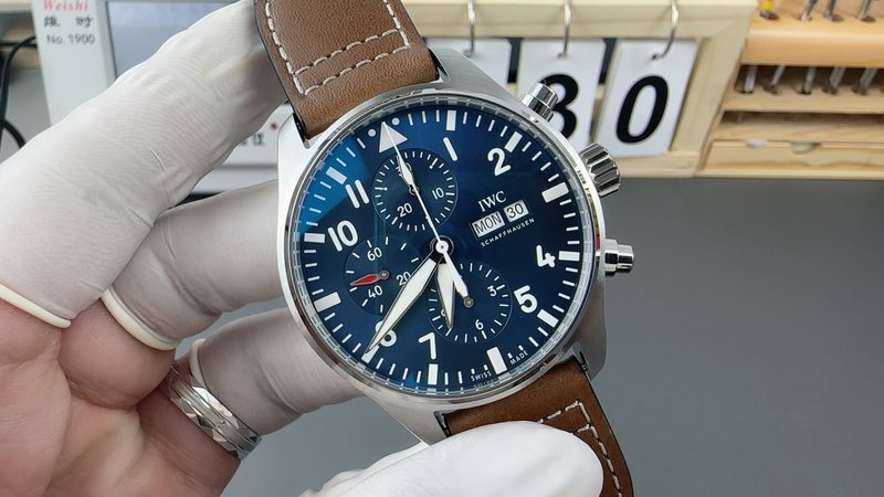 ZF IWC 파일럿 크로노그래프 V2 에디션 001-285386