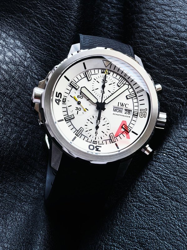IWC 오션 크로노그래프 V6 에디션 손목시계 001-285395