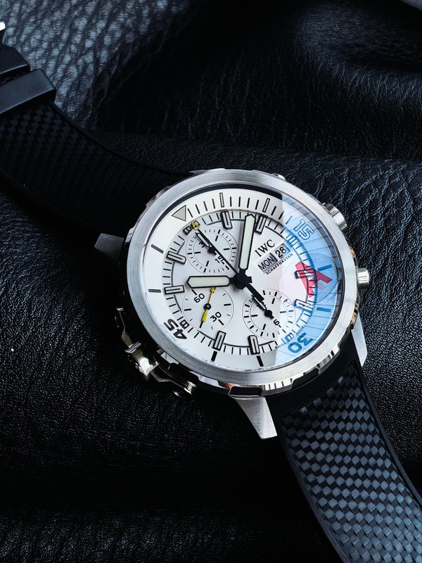 IWC 오션 크로노그래프 V6 에디션 손목시계 001-285395