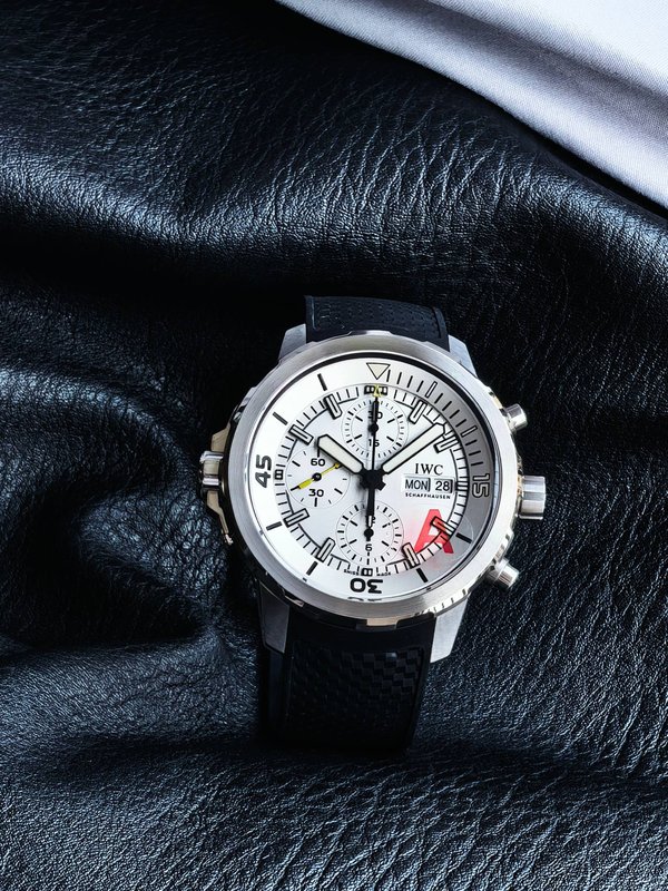 IWC 오션 크로노그래프 V6 에디션 손목시계 001-285395
