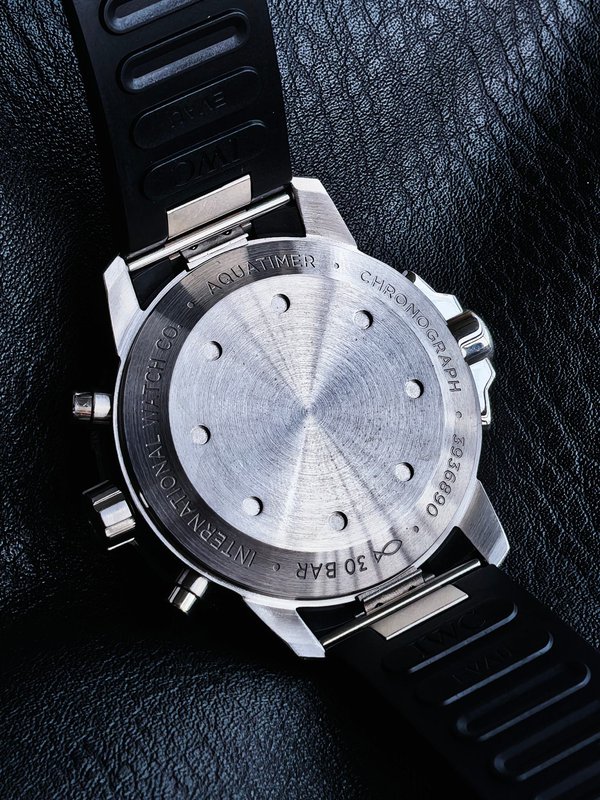 IWC 오션 크로노그래프 V6 에디션 손목시계 001-285395