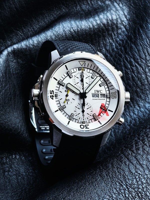 IWC 오션 크로노그래프 V6 에디션 손목시계 001-285395