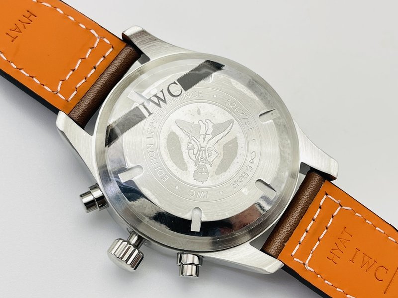 IWC 조종사 크로노그래프 시계 클래식 V2 버전 001-285400