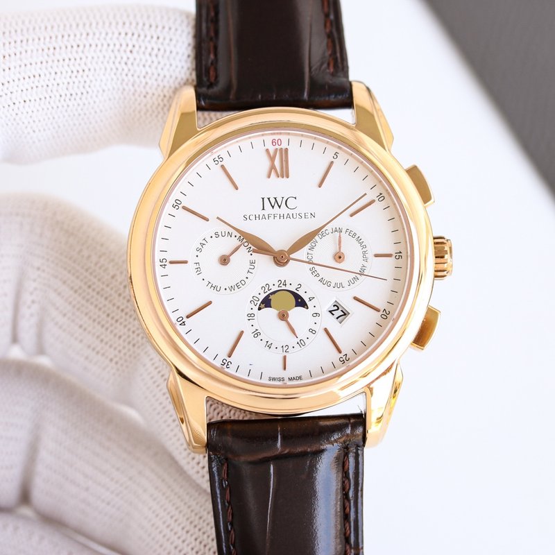 IWC 포르토피노 멀티펑션 오토매틱 시계 001-285406