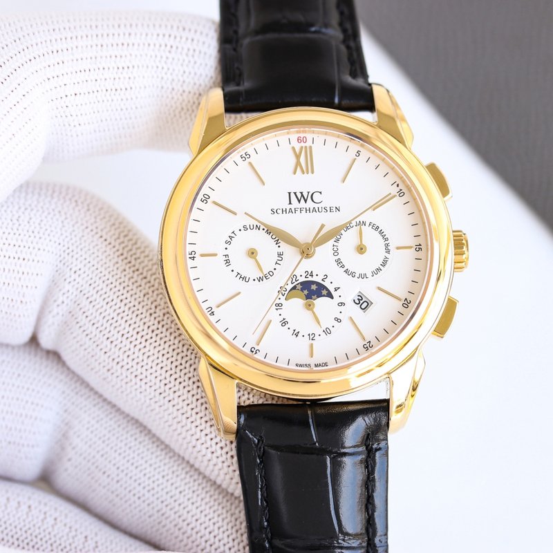 IWC 포르토피노 멀티펑션 오토매틱 시계 001-285406