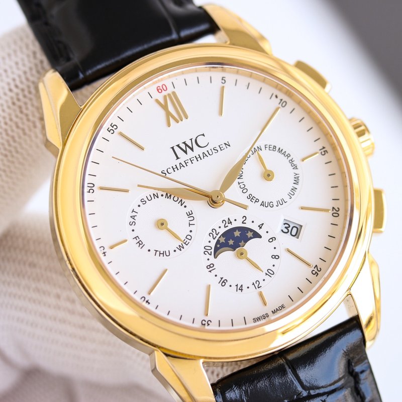 IWC 포르토피노 멀티펑션 오토매틱 시계 001-285406