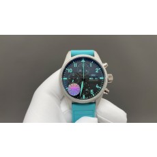 IWC 파일럿 시리즈 티타늄 케이스 41mm 기계식 시 001-285407