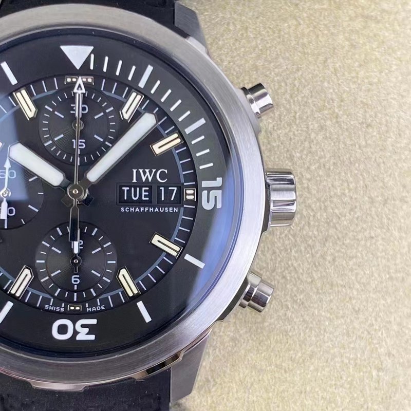 IWC 오션 크로노그래프 남성용 시계 001-285417