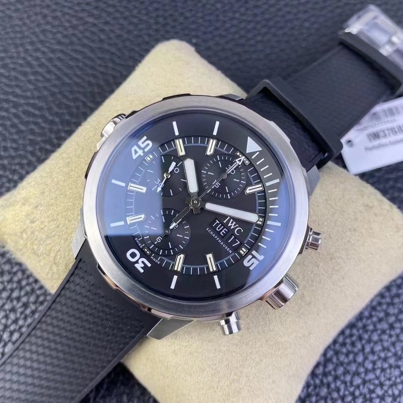 IWC 오션 크로노그래프 남성용 시계 001-285417
