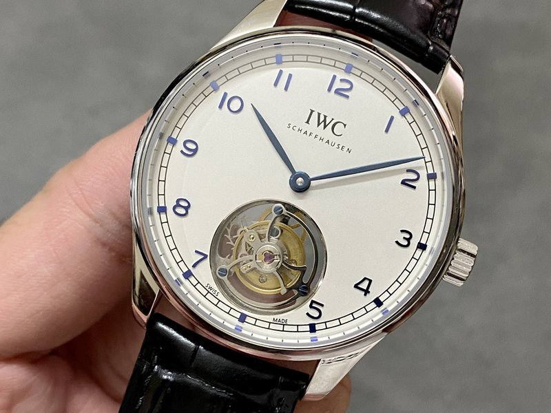 IWC 포르투기저 시리즈 진정 투르비용 손목시계 001-285419