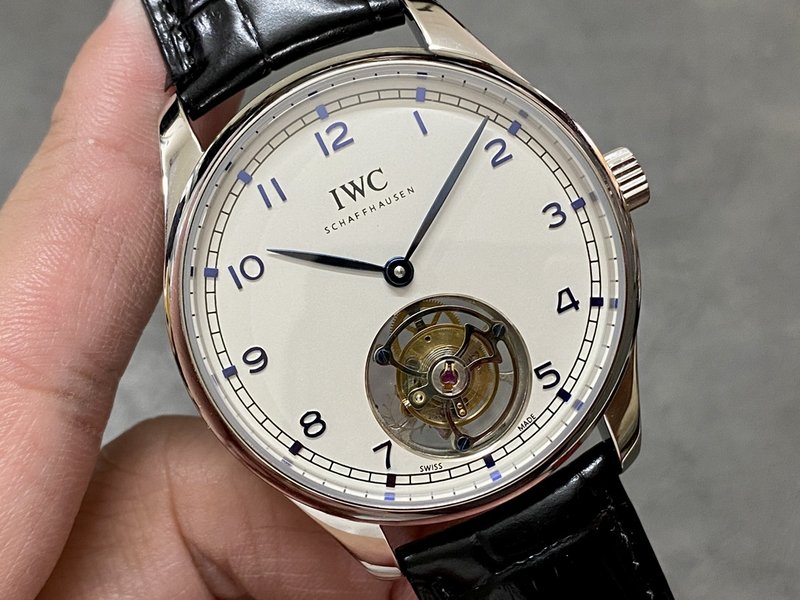 IWC 포르투기저 시리즈 진정 투르비용 손목시계 001-285419