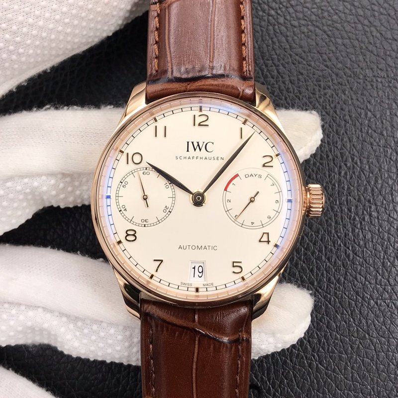 IWC 포르투기저 7일 V5판 42mm 오토매틱 시계 001-285423
