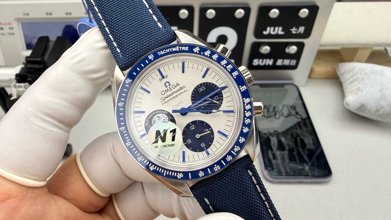N1 오메가 스누피 문워치 오토매틱 시계 001-285451