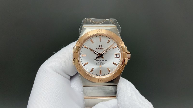 오메가 콘스텔레이션 코액셜 남성 38mm 여성 27mm 001-285458