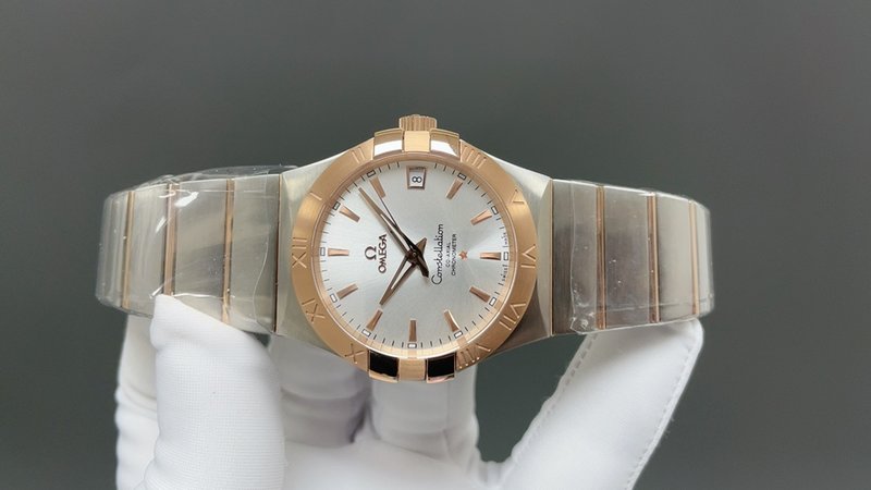 오메가 콘스텔레이션 코액셜 남성 38mm 여성 27mm 001-285458