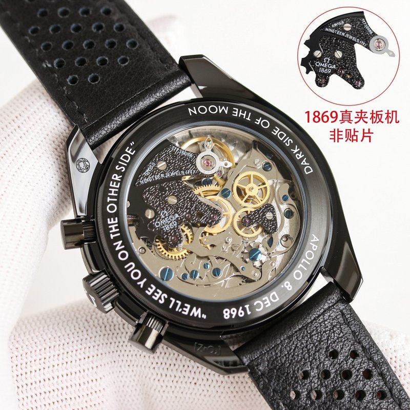 오메가 아폴로 8호 2세대 44mm 시계 001-285476