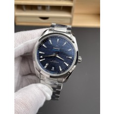 오메가 씨마스터 아쿠아테라 41mm 블루 우드 다이얼 001-285493
