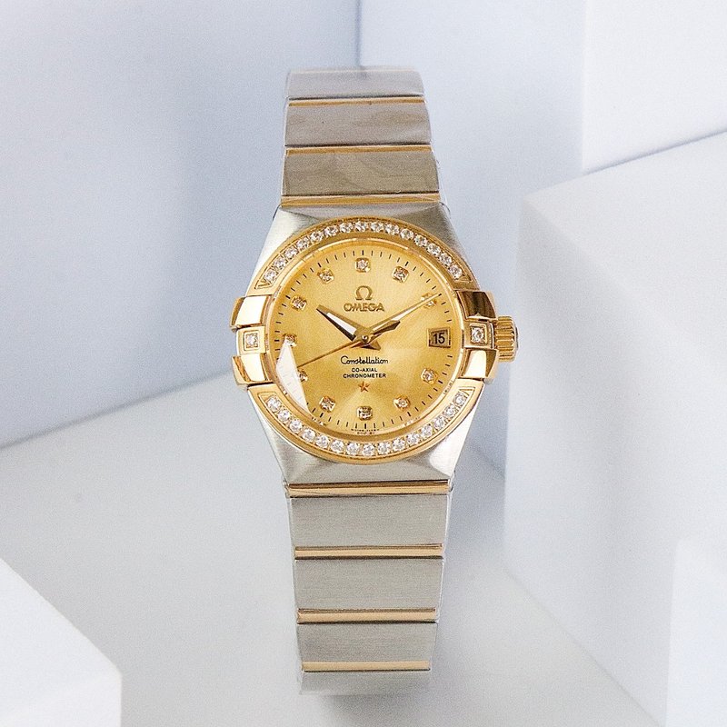 OE 팩토리 오메가 콘스텔레이션 27mm 여성 시계 V 001-285504