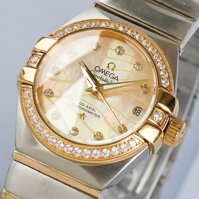 OE 팩토리 오메가 콘스텔레이션 27mm 여성 시계 V 001-285504