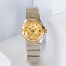 OE 팩토리 오메가 콘스텔레이션 27mm 여성 시계 V 001-285504