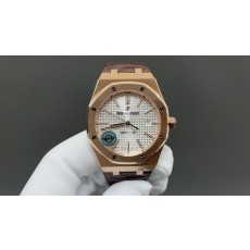 오데마피게 로즈골드 화이트 다이얼 시계 001-285528