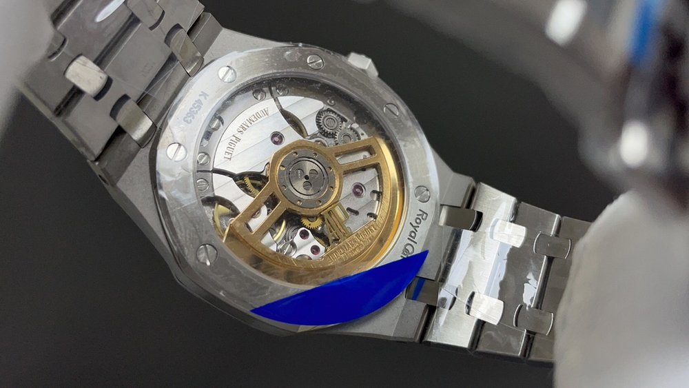 에이피 로얄 오크 화이트 케이스 그레이 다이얼 41mm 001-285538
